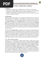 Guía 6. Cambios Físicos y Químicos