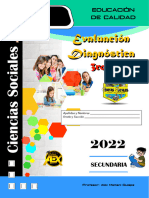 Evaluacion Diagnostica de CCSS 3ro y 4to