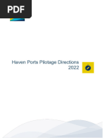 Haven Ports Pilotage Directions 2022