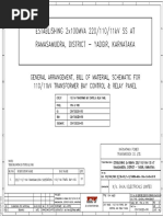 110-11KV TRAFO ER Panel Drawing