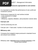 Ma1 - Formula Sheet