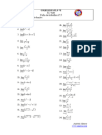 Ficha Trabalho 15 Calculo de Limites Varios