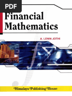 Financial Mathematics Imi Gjlinmlaya Gfublishing Gjlouse Mumbai Delhi Bangalore Hyderabad Chennai Ernakulam Nagpur Pune Ahmedabad Lucknow