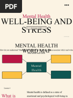 Lesson 4 Mental Health 1