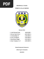 Proposal Usaha Batagor Kering