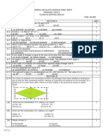 class-IX MATHS - Sample Question Paper (2023-2024)