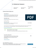 FAFSA Submission Summary 2024-25 FAFSA Form Federal Student Aid