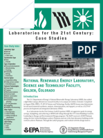 Laboratories For The 21st Century: Case Studies: N R e L, S T F, G, C