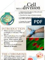 Cell Division - Week 3-4