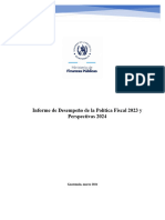 Informe de Desempeño 2023 y Perspectivas 2024