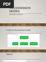 Transmission Modes