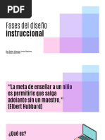 Fases Del Desarrollo Instruccional