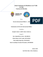 Informe Fundamentos Del Derecho Internacional Publico