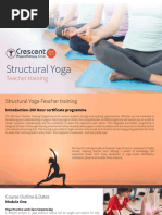 Cresent Structural Yoga Traning Booklet - Min