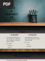 Area and Perimeter