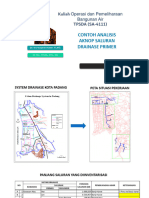 Contoh Analisis AKNOP Sungai Dan Drainase