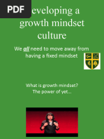 Growth Mindset Presentation