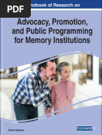 (Advances in Public Policy and Administration) Patrick Ngulube (Editor) - Handbook of Research On Advocacy, Promotion, and Public Programming For Memory Institutions-IGI Global (2019)