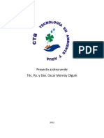 Proyecto Azotea Verde - Oscar Monroy Olguín - CTB Tecnología en Ambiente y Agua