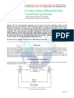 Matlab Differential Protection Model