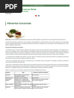 Alimentos Funcionais - Biblioteca Virtual em Saúde MS