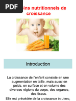 TDN° 3 Besoins Nutritionnels de Croissance