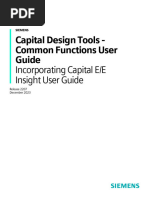 Capital Design Tools - Common Functions User Guide