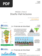 Modulo 2. Tema 5. Diseño Vial Inclusivo