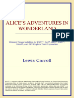 Carroll Lewis Alice S Adventures in Wonderland