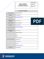 Microcurrículo Investigación de Operaciones I