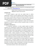 El Gerente en El Rol de Mediador de Los Conflictos Organizacionales.