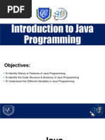 Week1 IntroductionToJava