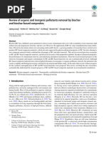 Review of Organic and Inorganic Pollutants Removal by Biochar and Biochar Based Composites