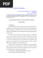 Technical Notice On MEPC. 324 (75) and MEPC.1-Circ.889 Issued by IMO