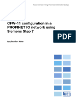 Weg cfw11 Config Profinetio Siemensstep Appnote 21