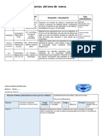 Plan de Clase de 22 Al 26 de Enero