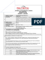 Course Outline DBM10013 - Dka1a