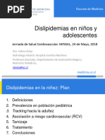 10 Dislipidemia en Niños y Adolescentes - Dra - SalesaBarja