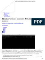 Eliminar Kernels