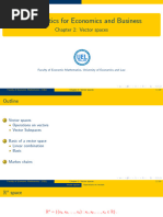 Chapter 2 - Vector Spaces