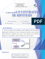 Inferencia Contraste de Hipótesis