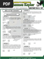 Aritmetica - 07 - Regla de Tres Compuesta