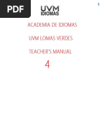 Teacher's Manual Level 4