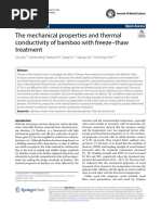 The Mechanical Properties and Thermal