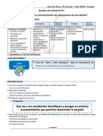 3° Grado - Tutoria - Dia 04 de Abril