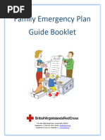 BVI Red Cross Family Emergency Plan