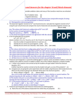 HSSRPTR - 8. D and F Block Elements