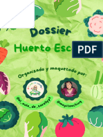 Dossier Huerto Escolar