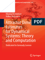 Kuznetsov, Reitmann - Attractor Dimension Estimates For Dynamical Systems - Theory and Computation