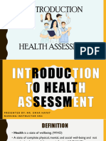 UNIT-I Introduction and Components of Health Assement